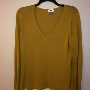Mustard yellow old navy sweater